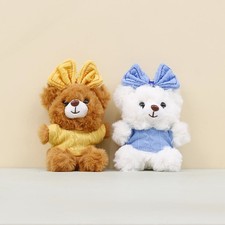 Portachiavi orso peluche con