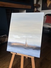 Quadro astratto paesaggio