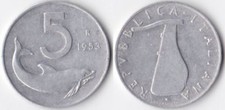 REPUBBLICA 5 LIRE 1953