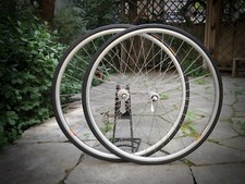 Set ruote copertoncino argento Campagnolo Chorus 9 10 Sp Ultra drive / Mavic Open Pro