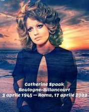 Catherine Spaak memory  Card ACEO print 2.5x3.5 inch 
