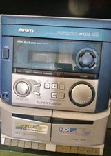 Stereo hi fi Aiwa con lettore CD usato utile per parti di ricambio
