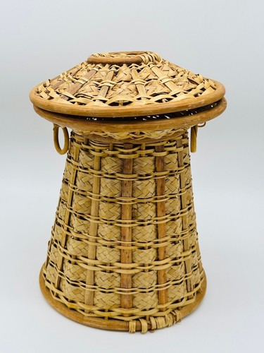 Cesto vintage vimini - cesto,