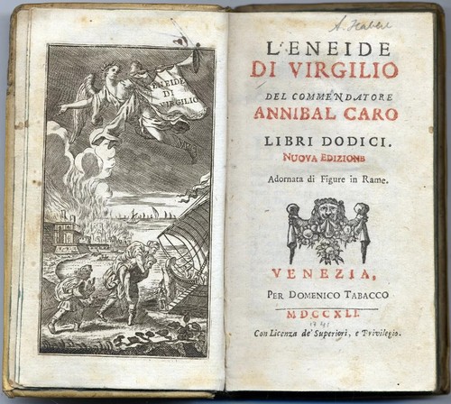 Eneide virgilio annibal - l'eneide, di