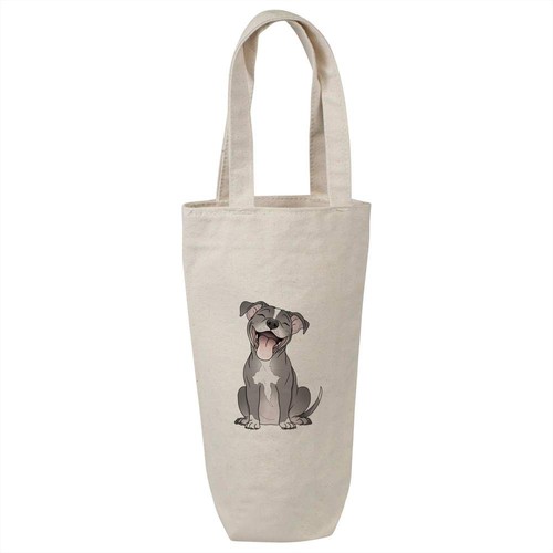 Happy pit bull terrier - 'happy, terrier'