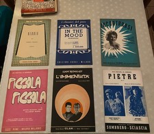 SPARTITI ANNI 50/60 festival di Sanremo 