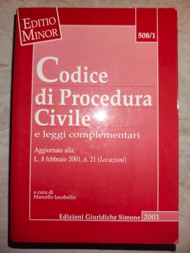Codice procedura civile ed - di,