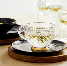 Tazzine da tè in vetro stile