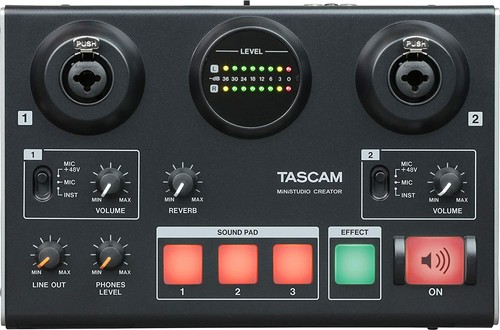 Tascam ministudio creator - tascam,