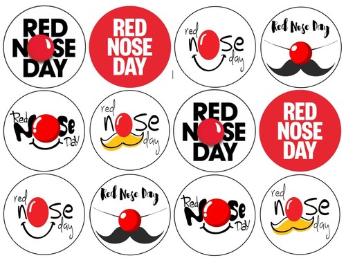 Red nose day disco per - red,