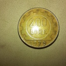 MONETA DA 200 LIRE 1979 ERRORE