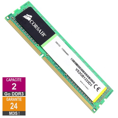 Barrette mémoire 2go ram ddr3 - 2go,