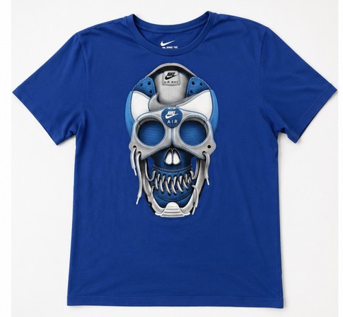 Shirt nike vintage skeleton - t-shirt,