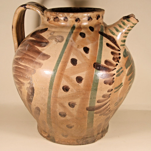 Maiolica antica orciolo - -, alto
