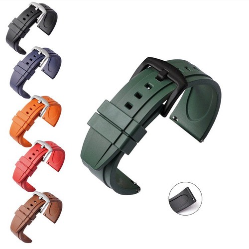 Cinturino orologio gomma fkm - gomma,
