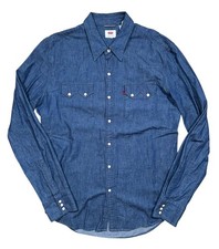 Camicia Levis blu scuro indaco