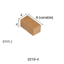 Aedes Ars Red Wall Stone 4 x 8