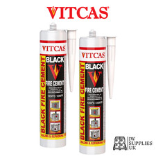 x2 Vitcas Cemento Fuoco Nero