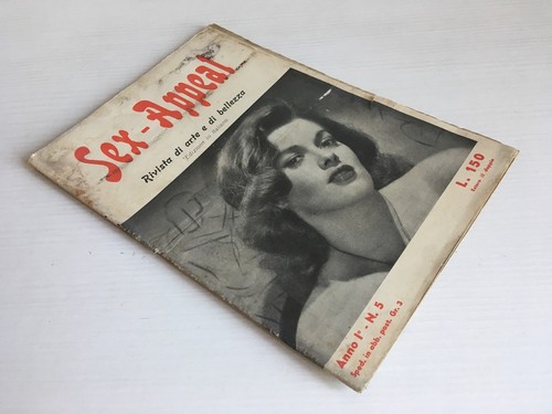 Sex appeal rivista arte - rivista, di