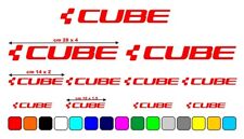 Kit adesivi in vinile wall sticker per telaio bici strada MTB CUBE