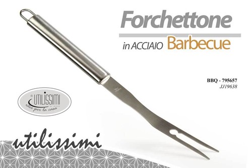 Forchettone lungo barbecue - forchettone,