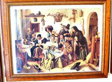 QUADRO CORNICE LEGNO CON