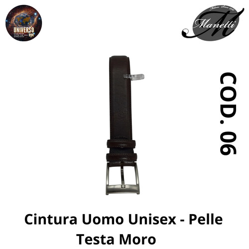 Cintura uomo unisex - -, pelle