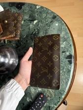 Louis Vuitton Portafoglio Portafoglio Portafoglio Lv Marrone Monogramma Pelle Uomo