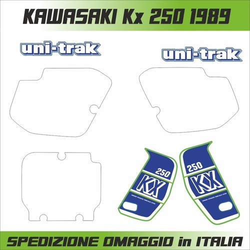 Kit adesivi per kawasaki - adesivi,