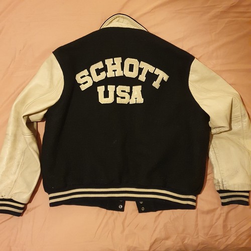 Giacca schott usa varsity - giacca,