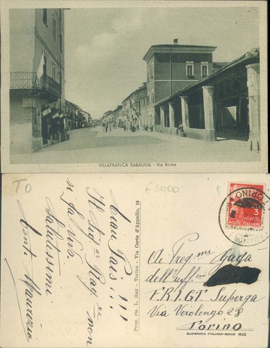 Villafranca sabauda via roma - villafranca,