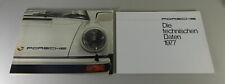 Depliant / Brochure Porsche 911 G-Modello Anno Di Modello 1977