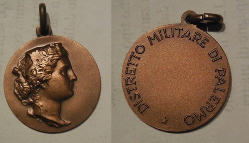 Medaglia distretto militare - medaglia,