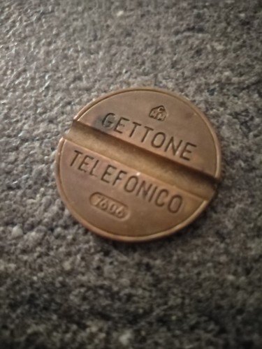 Gettone telefonico 7606 - , raro