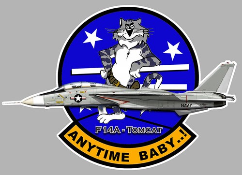 Grumman tomcat f14 badge - tomcat,
