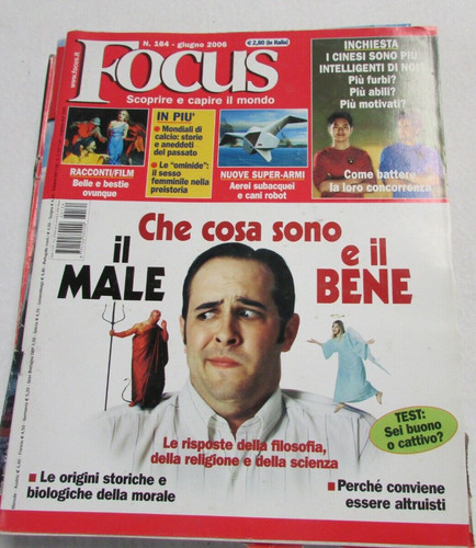 Focus rivista giornale - focus,