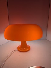 Retro Style Orange Mushroom