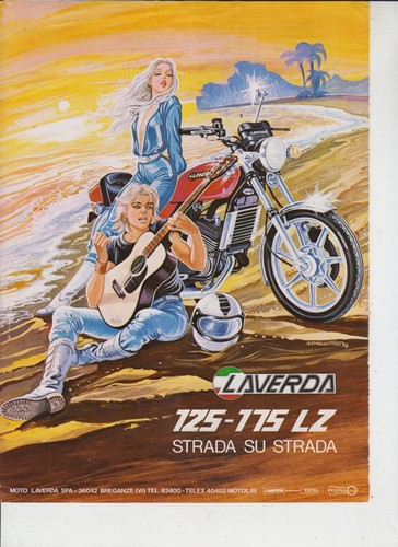 Advertising pubblicità moto - pubblicità,