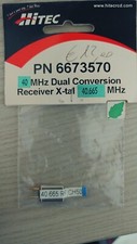 Frequenze Quarzo per Radiocomando Rx doppia conv. 40.665 CH50 HITEC  