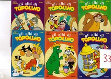 TOPOLINO ALBI  6 FUMETTI