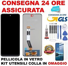 DISPLAY LCD MOTOROLA MOTO G32 XT2235 XT 2235 TOUCH SCREEN VETRO SCHERMO NERO