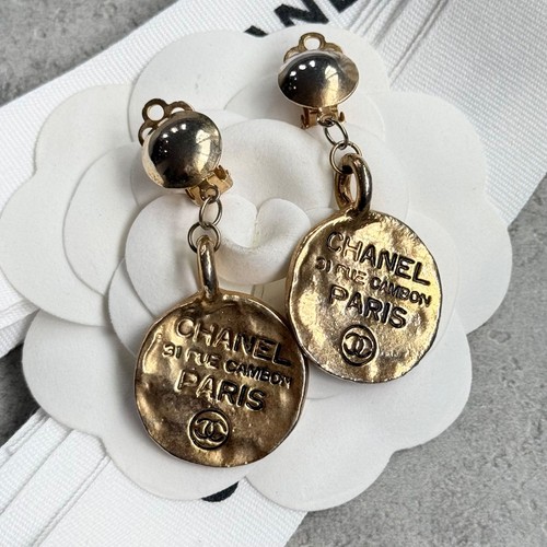Chanel orecchini clip oro - chanel,