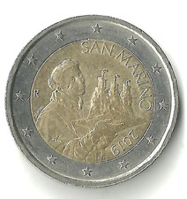 Rara moneta da 2 euro San