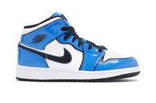 Jordan 1 Mid Signal Blue (GS)