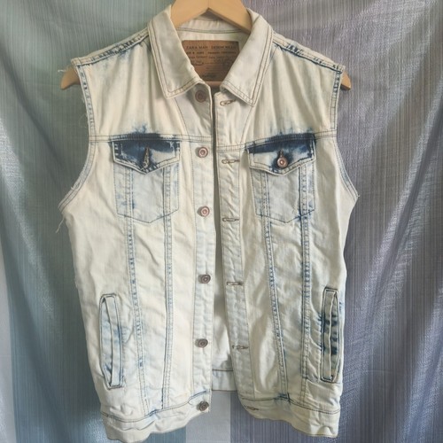 Gilet jeans zara - uomo, denim