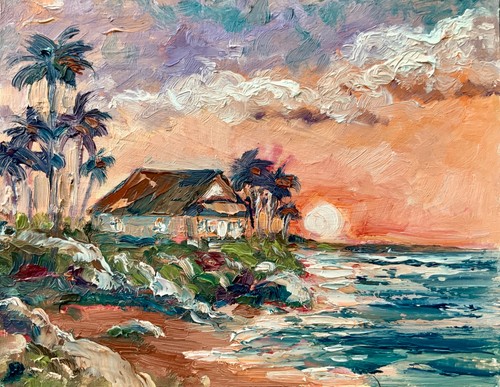 Quadro originale arte hawaiana