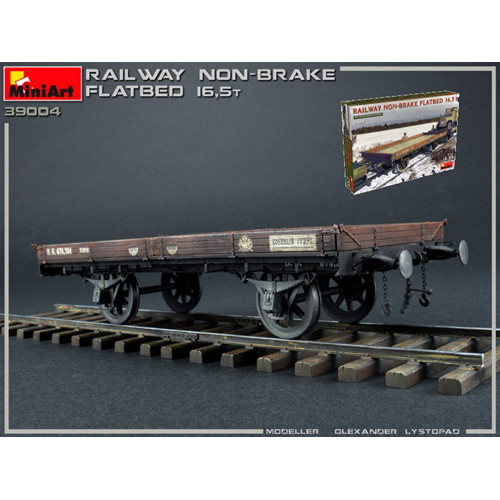 Railway non brake - railway, flatbed