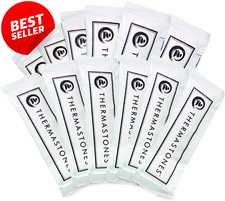 Hot Stone Kit Ricarica 12 Pietre Spa Autoriscaldanti Riutilizzabili Terapia Rilassante - US