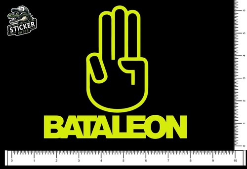 Adesivo bataleon snowboards - adesivo,