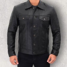 Giacca pelle uomo classica - pelle,